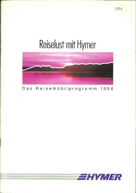 catalogus hymer 1994